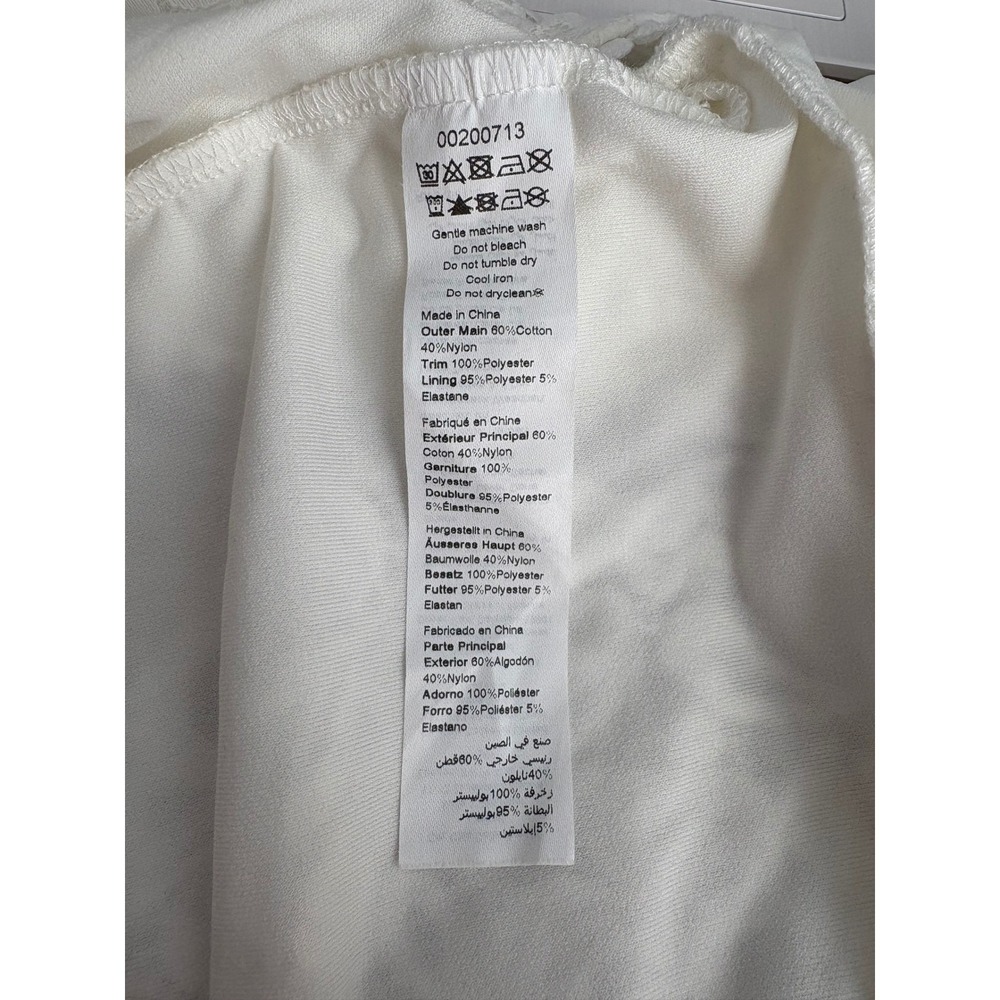 City Chic White Wrap Dress - Picture 5 of 7